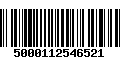 Código de Barras 5000112546521