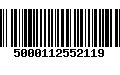 Código de Barras 5000112552119