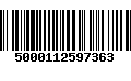 Código de Barras 5000112597363