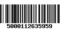 Código de Barras 5000112635959