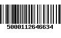 Código de Barras 5000112646634