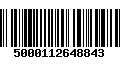 Código de Barras 5000112648843