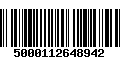 Código de Barras 5000112648942