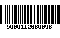 Código de Barras 5000112660098