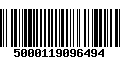 Código de Barras 5000119096494