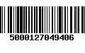 Código de Barras 5000127049406