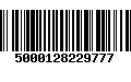 Código de Barras 5000128229777