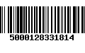 Código de Barras 5000128331814