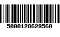 Código de Barras 5000128629560