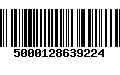 Código de Barras 5000128639224