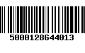 Código de Barras 5000128644013