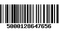 Código de Barras 5000128647656