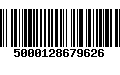 Código de Barras 5000128679626