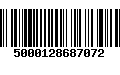 Código de Barras 5000128687072