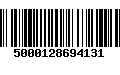 Código de Barras 5000128694131