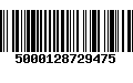 Código de Barras 5000128729475