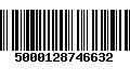 Código de Barras 5000128746632