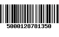 Código de Barras 5000128781350