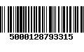 Código de Barras 5000128793315