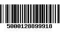 Código de Barras 5000128899918