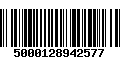 Código de Barras 5000128942577