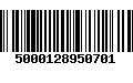 Código de Barras 5000128950701