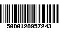 Código de Barras 5000128957243