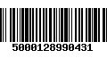 Código de Barras 5000128990431