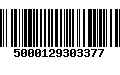 Código de Barras 5000129303377