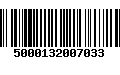 Código de Barras 5000132007033