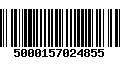 Código de Barras 5000157024855