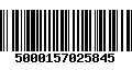 Código de Barras 5000157025845