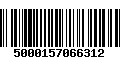 Código de Barras 5000157066312