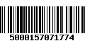 Código de Barras 5000157071774