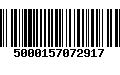 Código de Barras 5000157072917