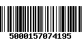 Código de Barras 5000157074195