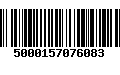 Código de Barras 5000157076083