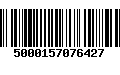 Código de Barras 5000157076427