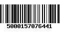 Código de Barras 5000157076441