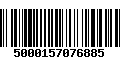 Código de Barras 5000157076885