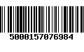 Código de Barras 5000157076984