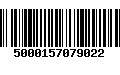 Código de Barras 5000157079022