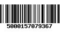 Código de Barras 5000157079367