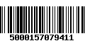 Código de Barras 5000157079411