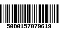 Código de Barras 5000157079619