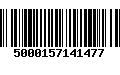 Código de Barras 5000157141477