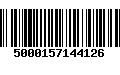 Código de Barras 5000157144126