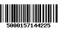 Código de Barras 5000157144225