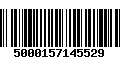 Código de Barras 5000157145529