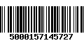 Código de Barras 5000157145727